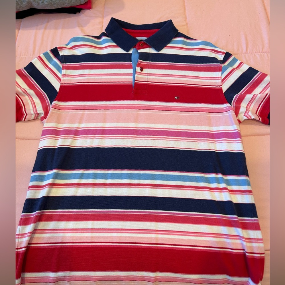 Tommy Hilfiger Striped Polo Shirt